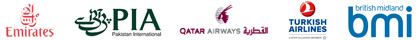 Agents for all major airlines