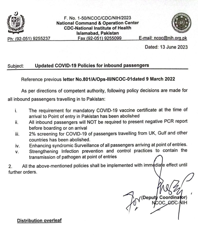 Covid Travel Restrictions