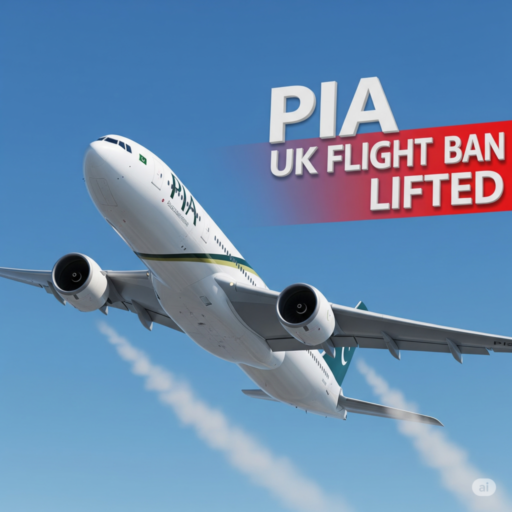 PIA UK FLIGHT BAN LIFTED