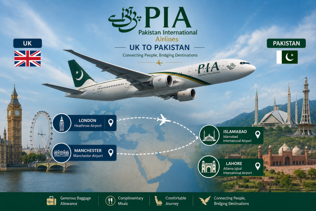 Uk to Pakistan direct