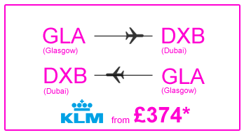 glasgow to dubai