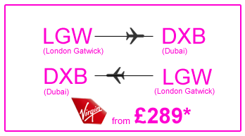 gatwick to dubai