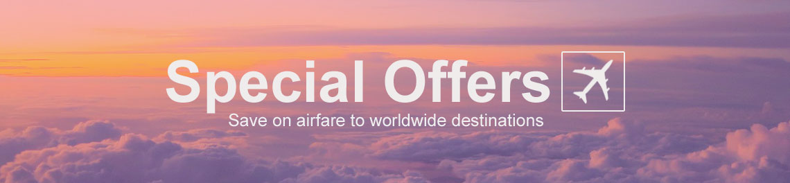 worldwide special flight offers